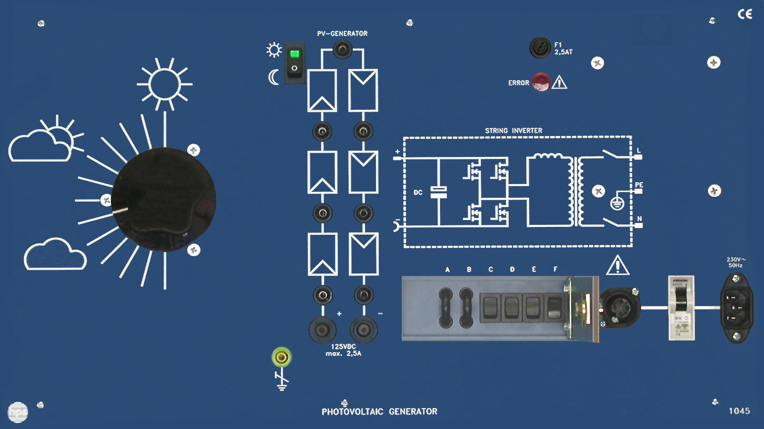 PHOTOVOLTAIC GENERATOR Typ 1045.1