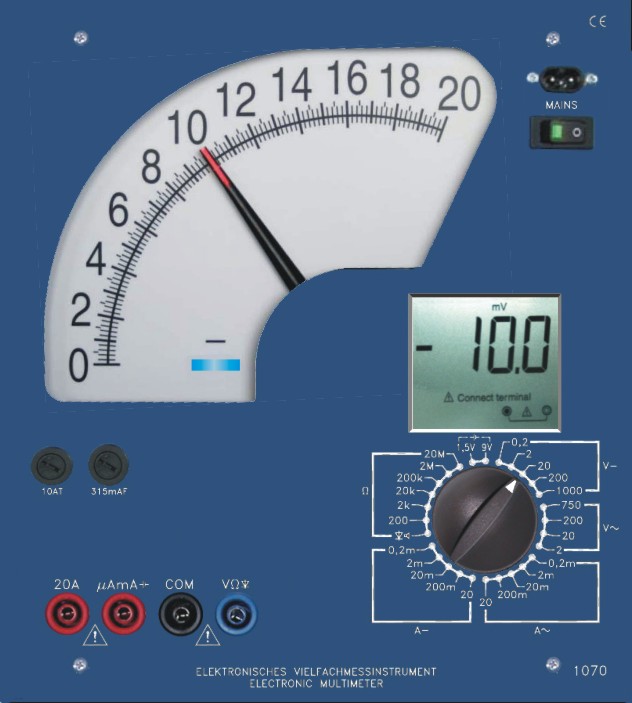 Electronic Multimeter Typ 1070