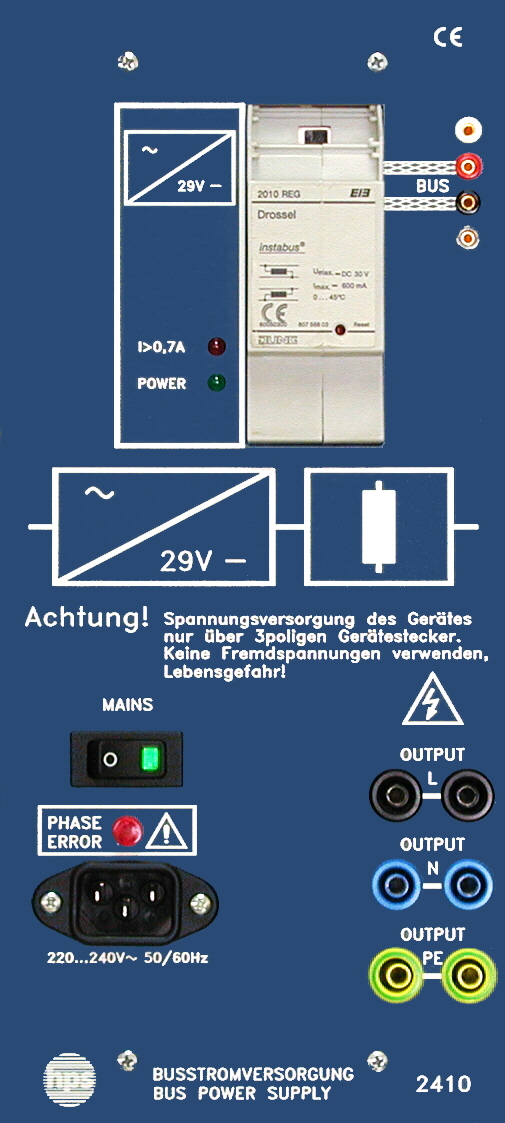 EIB / KNX Demoplatten Serie 2410
