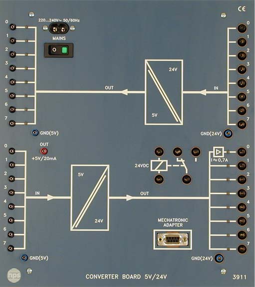 Converter BOARD 5V / 24V Typ 3911