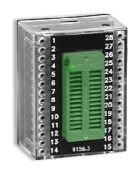 IC-Fassung (dual-in-line, 28-polig)